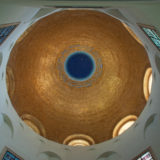 Interior dome at the Church of the Beatitudes
